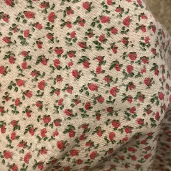 Set of 2 Surgical Bouffant caps Scrub Nurse Dog Cat Heart Roses Red Homemade hat - Picture 11 of 12